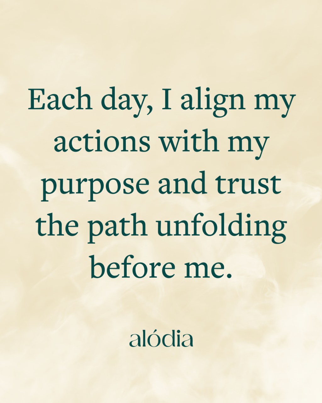 Aligning Your Actions with Your Purpose: Trusting the Path&nbsp;Ahead